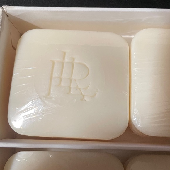 Ralph Lauren Sandy Beach Scented Soaps - Teal box 6 soaps included all new - Picture 6 of 7